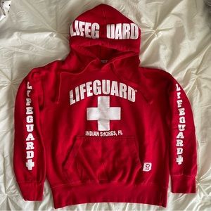 Lifeguard sweatshirt hoodie Indian Shores